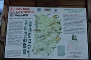 12 Oggi cammino sui 'Sentieri della liberta' e oltre a pestar neve in Alben